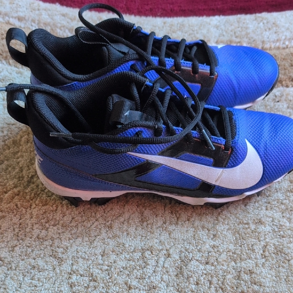 Nike Kids Blue and White Sneakers